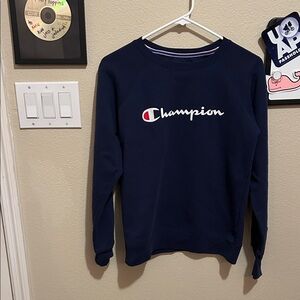 Champion Navy Crew Jogger Set